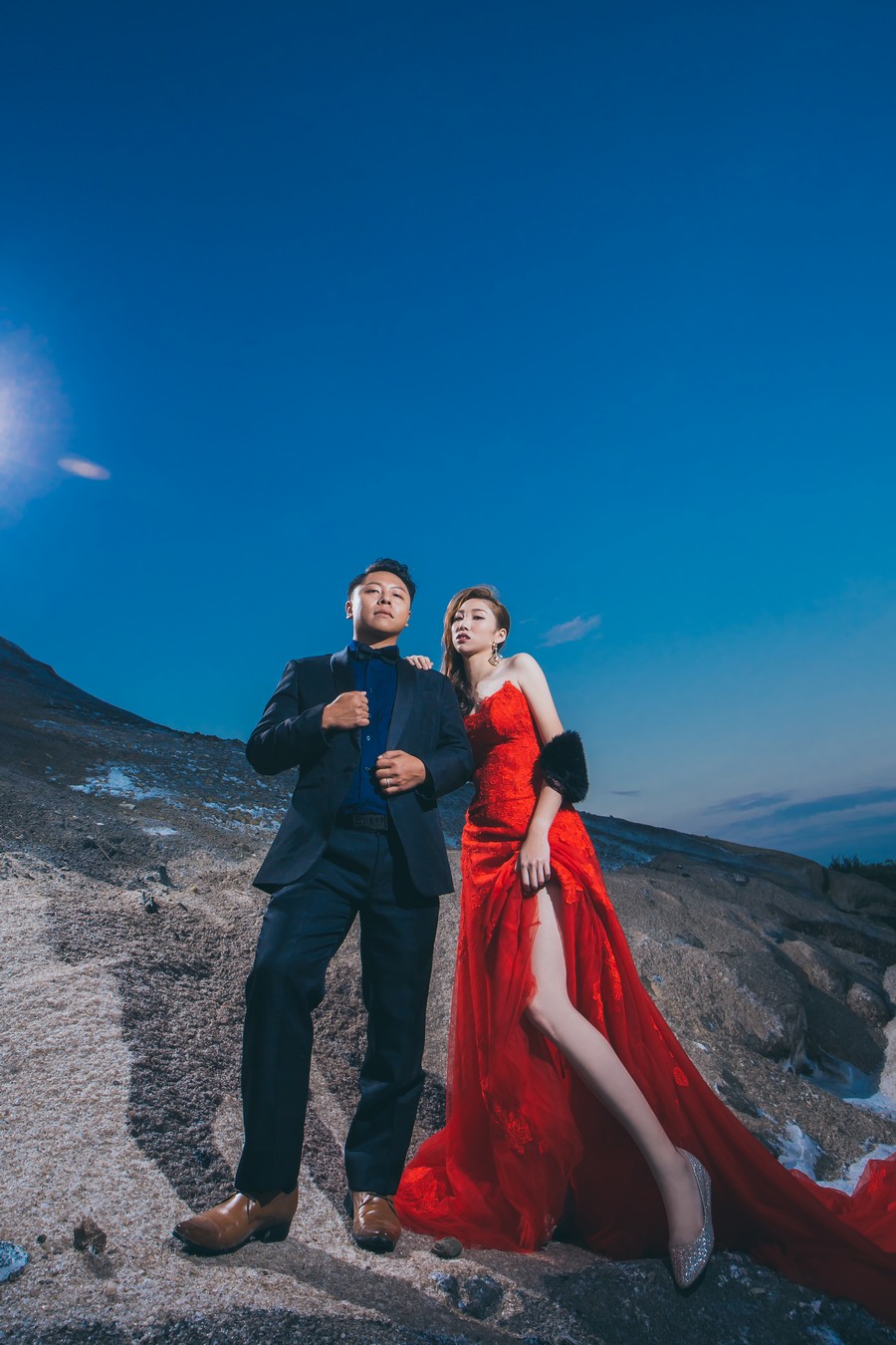 台南自然婚紗,七股鹽山婚紗